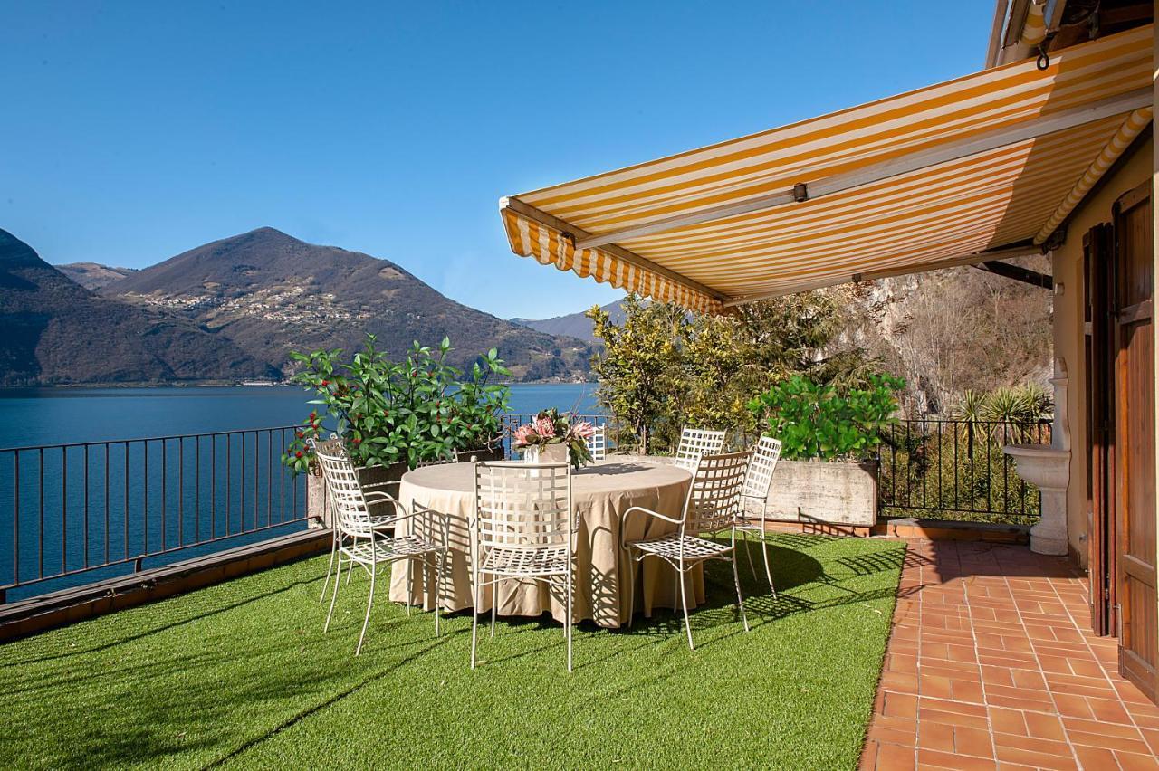 Apartamento The Terrace On The Lake Marone Exterior foto